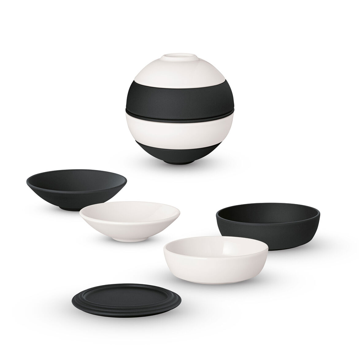 Villeroy & Boch La Petite Boule Black & White 14×14 cm - immagine 4