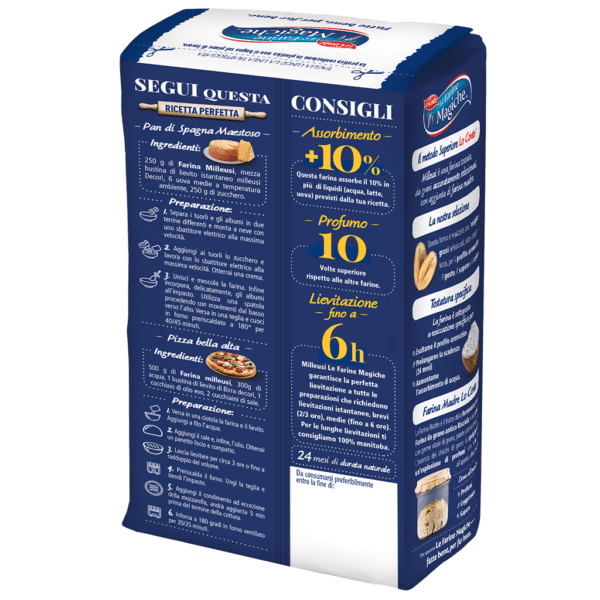 LE FARINE MAGICHE FARINA MILLUSI 1 KG - immagine 3