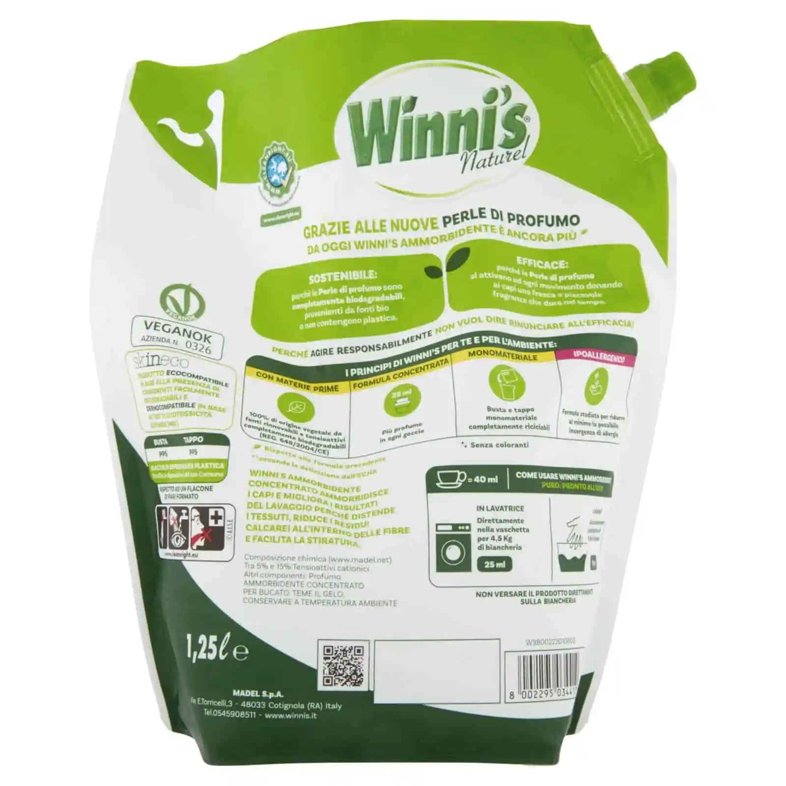 WINNI’S AMMORBIDENTE CONCENTRATO ORCHIDEA 50 LAVAGGI - immagine 3