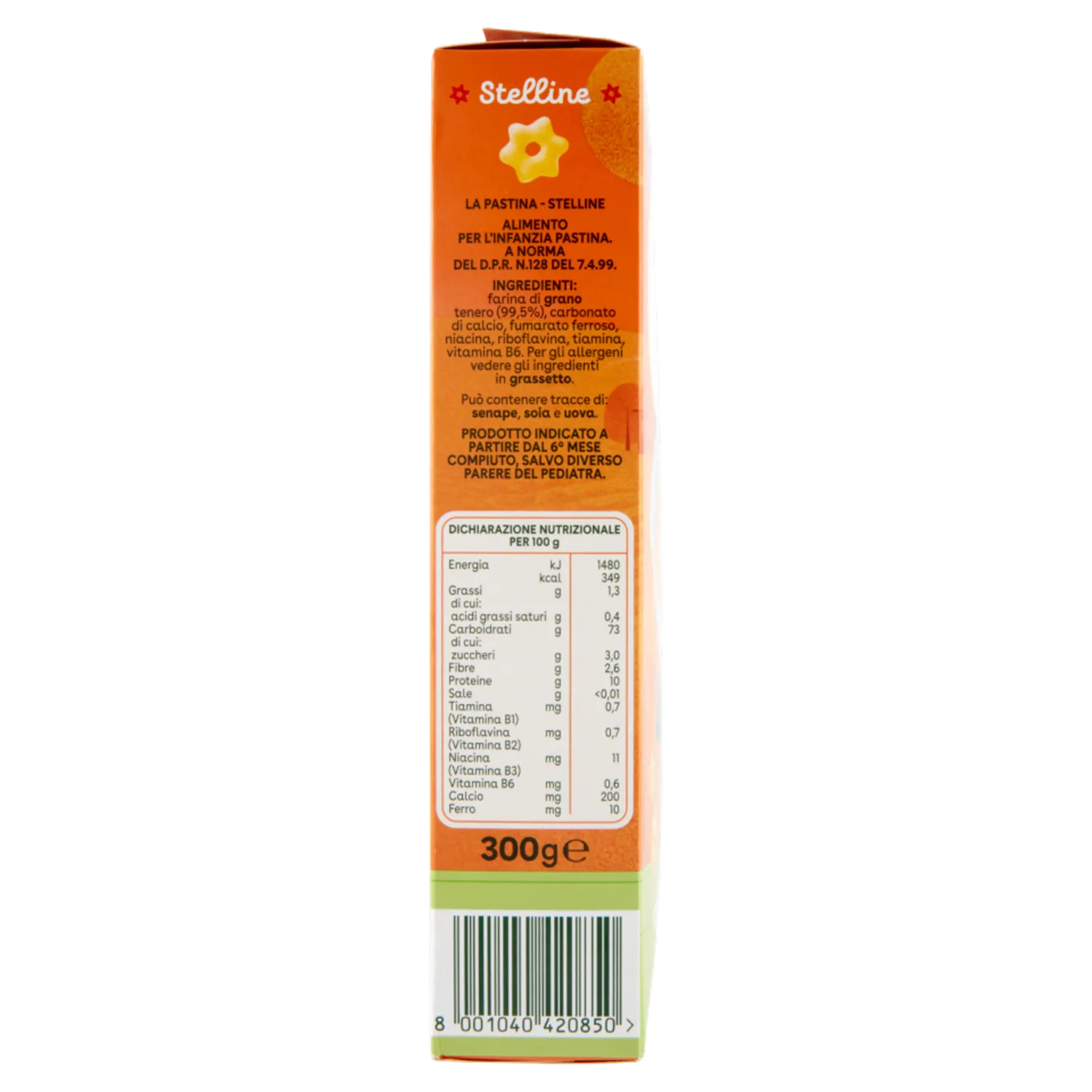 PLASMON PASTINA STELLINE 300 GR - immagine 3