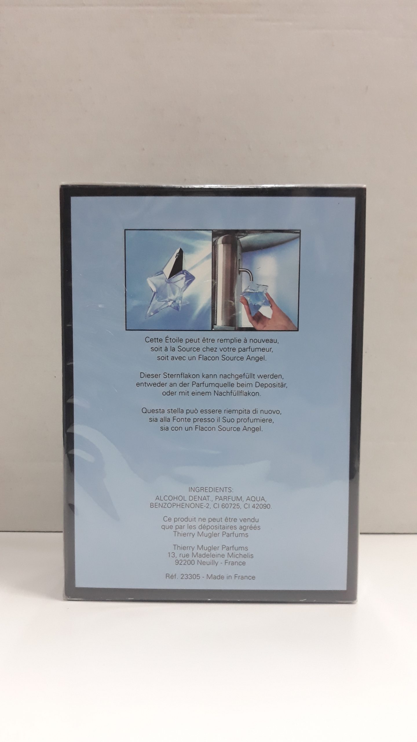 THIERRY MUGLER ANGEL PRIMA EDIZIONE EAU DE PARFUM 25ML..50ML SPRAY RICARICABILE - immagine 3