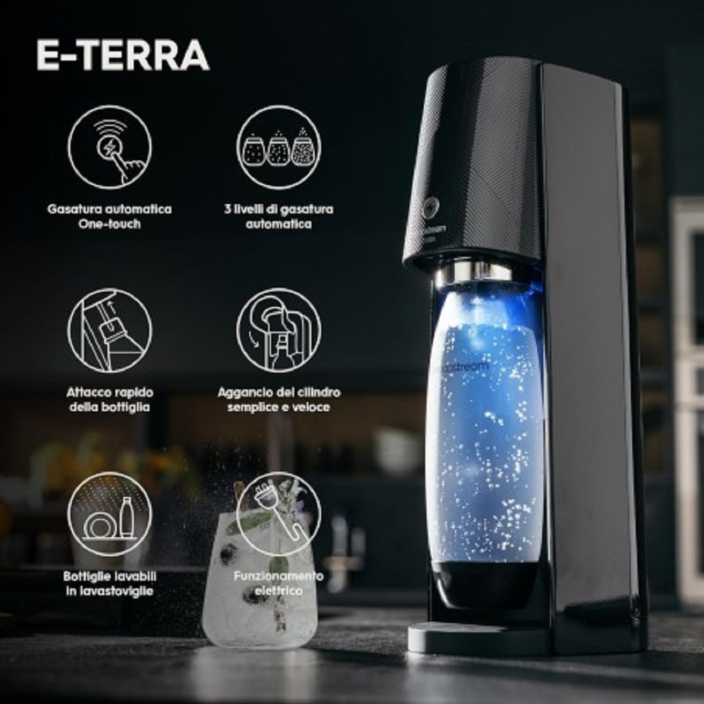 Sodastream Gasatore d’acqua elettrico E-Terra - immagine 3