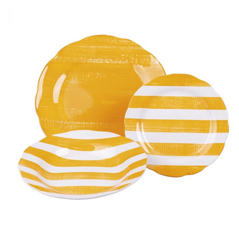 Villa d’Este Home Tivoli Servizio Piatti 18 Pezzi Versilia - immagine 5