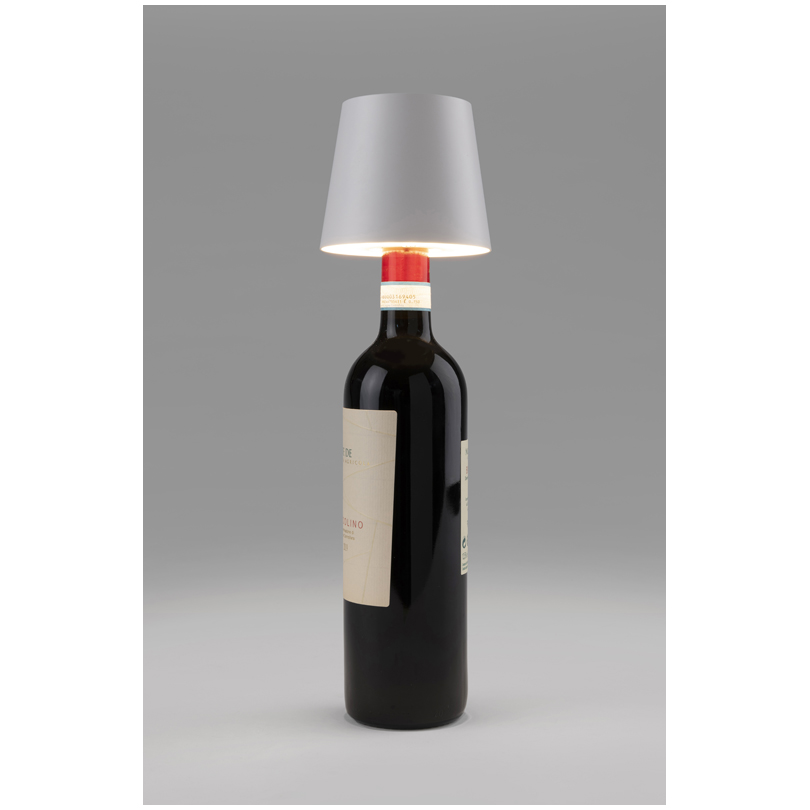 ONE-LIGHT Lampada Paralume LED da bottiglia – Bianco - immagine 4