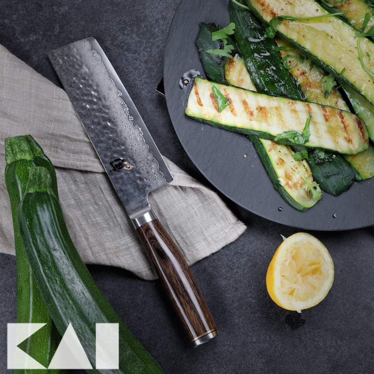 Coltello Nakiri Kai 14 cm TDM-1742 Shun Premier Tim Malzer - immagine 7