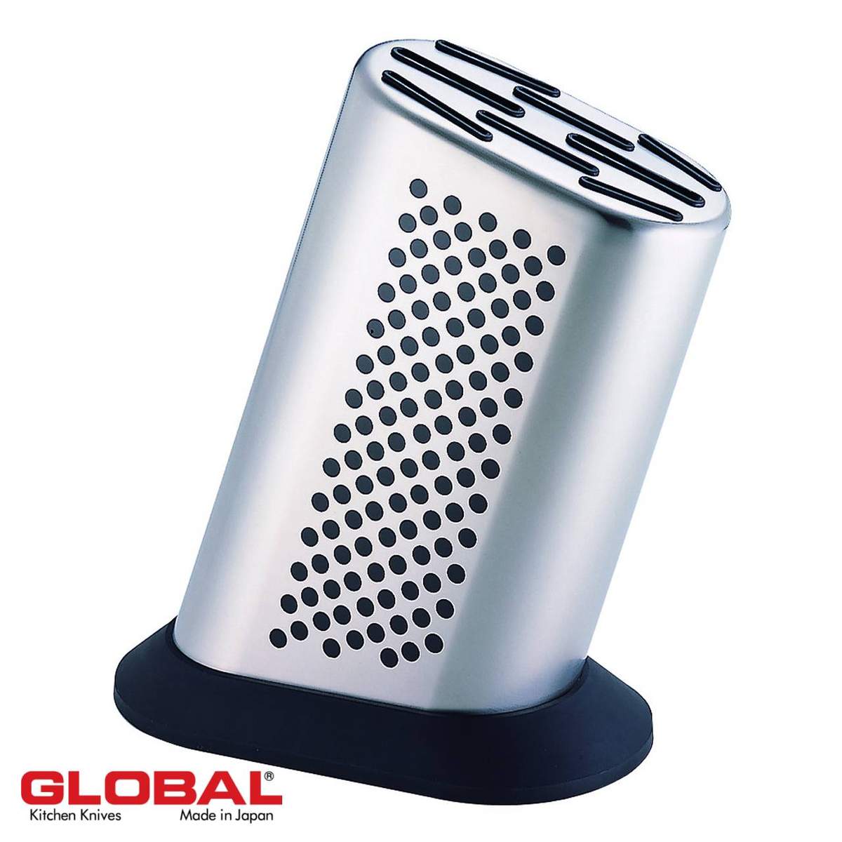 Ceppo porta coltelli in acciaio Global G888D - immagine 3