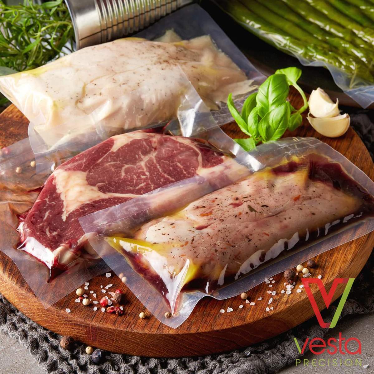 Set barra sottovuoto + sacchetti Vesta - immagine 3