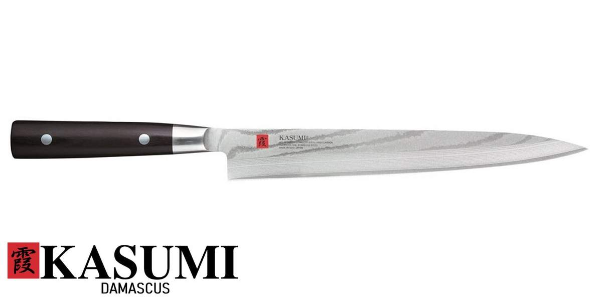 Coltello Kasumi Damascus Sashimi 24 cm K-85024 - immagine 3