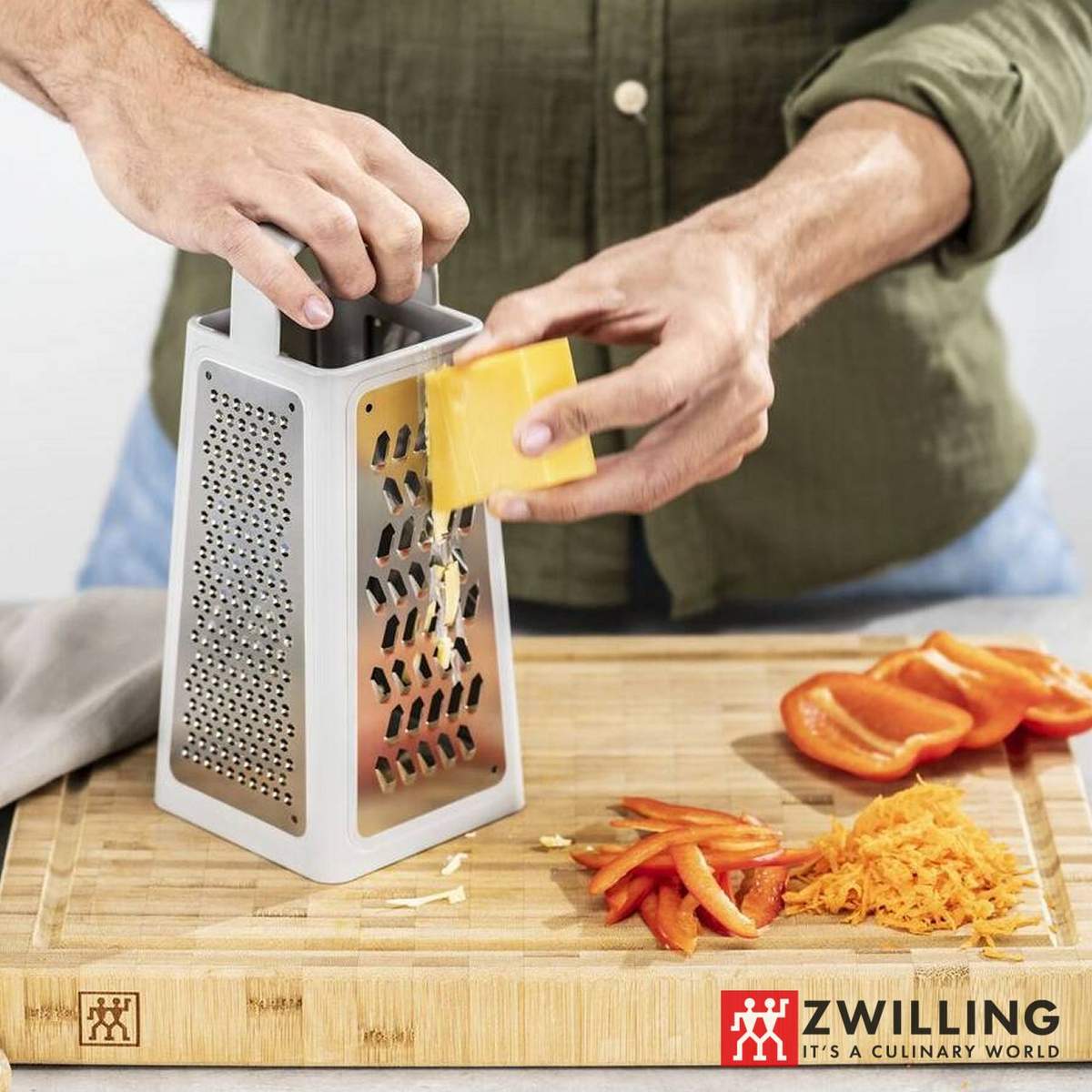 Grattugia Zwilling quattro lati 6 in 1 Z-cut 36610-003 - immagine 6