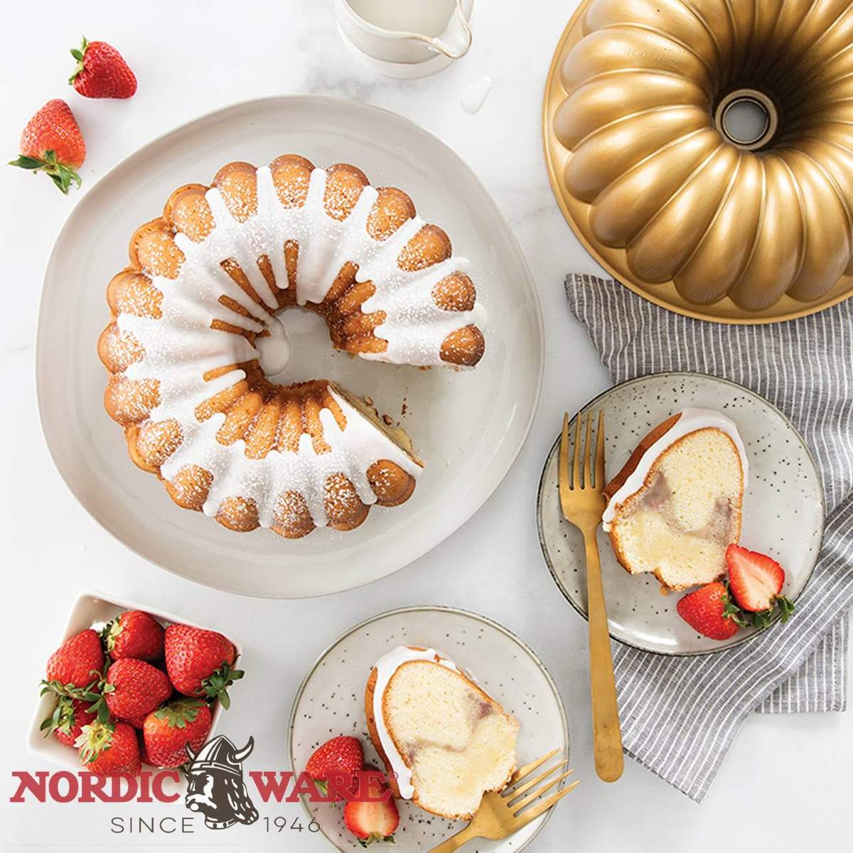 Stampo Nordic Ware Elegant Party NW 58677 - immagine 5