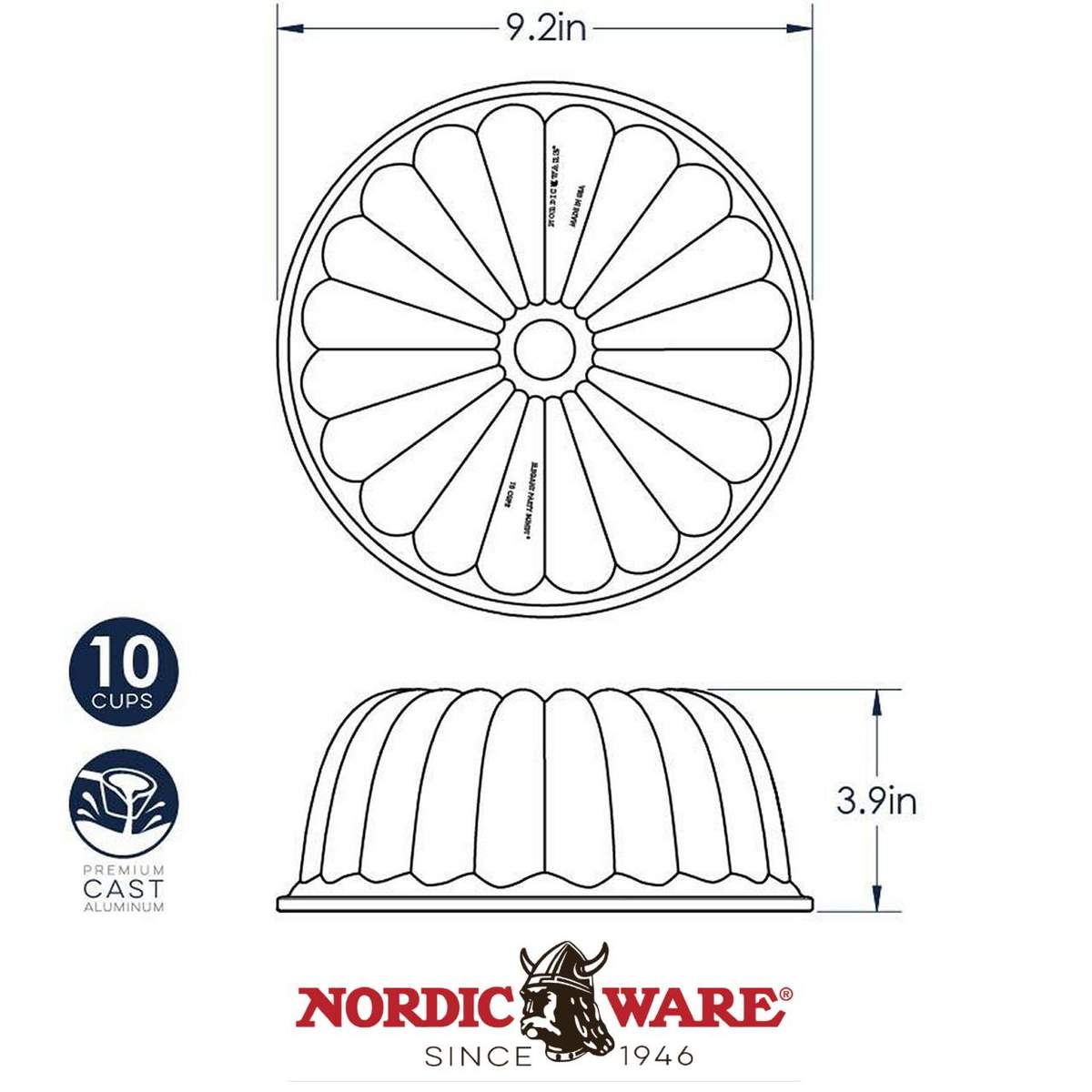 Stampo Nordic Ware Elegant Party NW 58677 - immagine 7