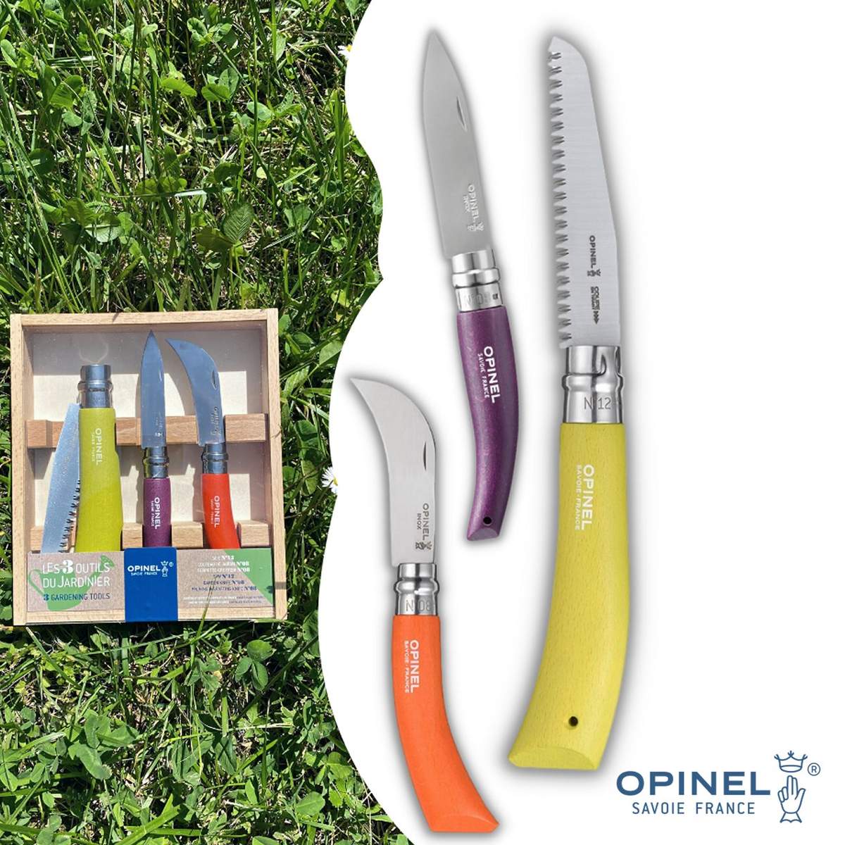 Cofanetto Opinel da giardiniere colorato O-WB1617 - immagine 4