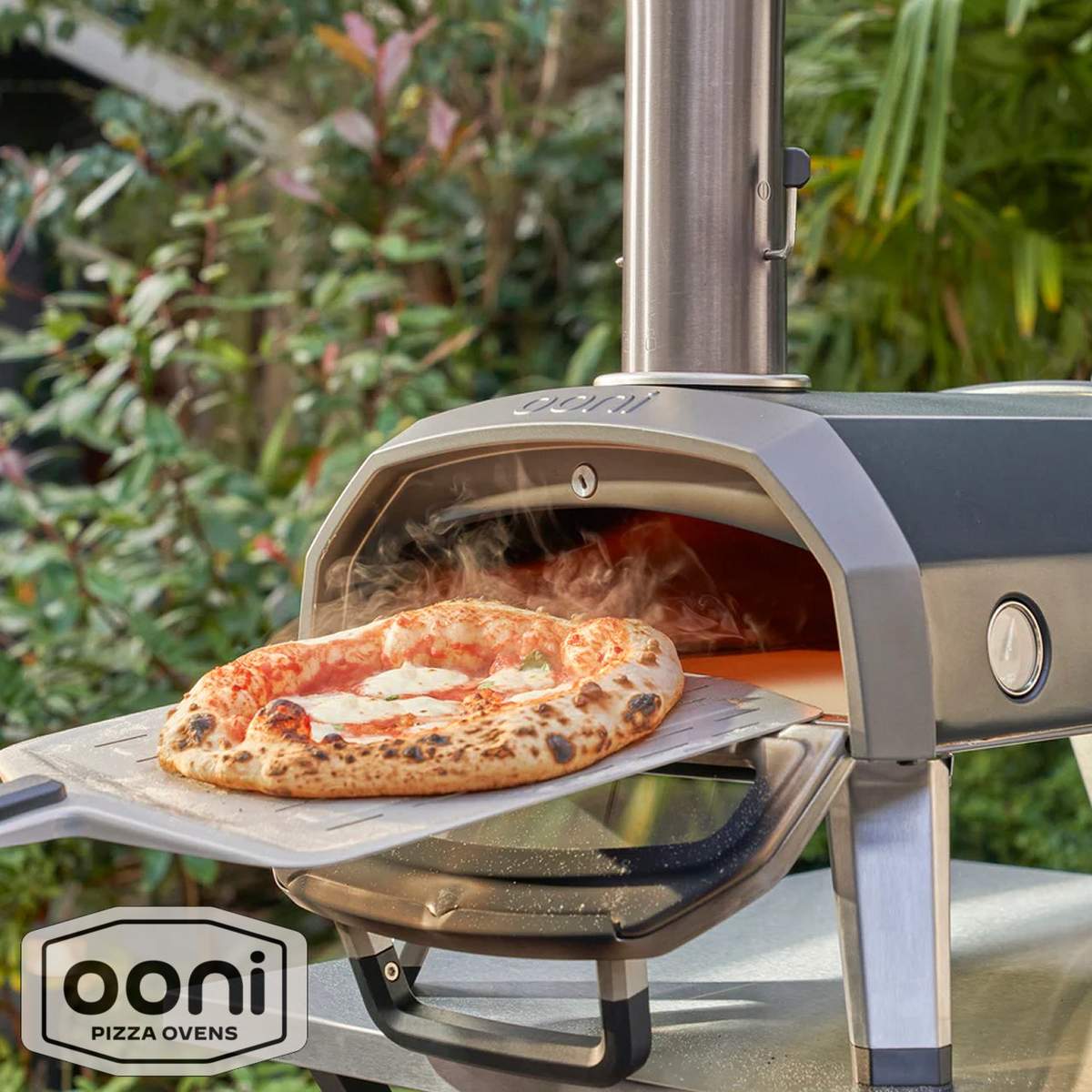 Set forno pizza Ooni Karu 12G + pala forata + copertura + bruciatore - immagine 4