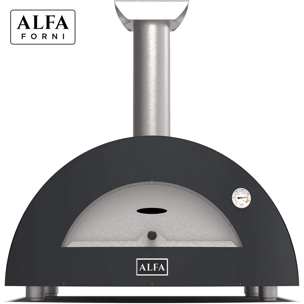 Forno pizza Alfa Forni Moderno 2 pizze a legna o gas/ibrido FXMD-2P-L - immagine 4