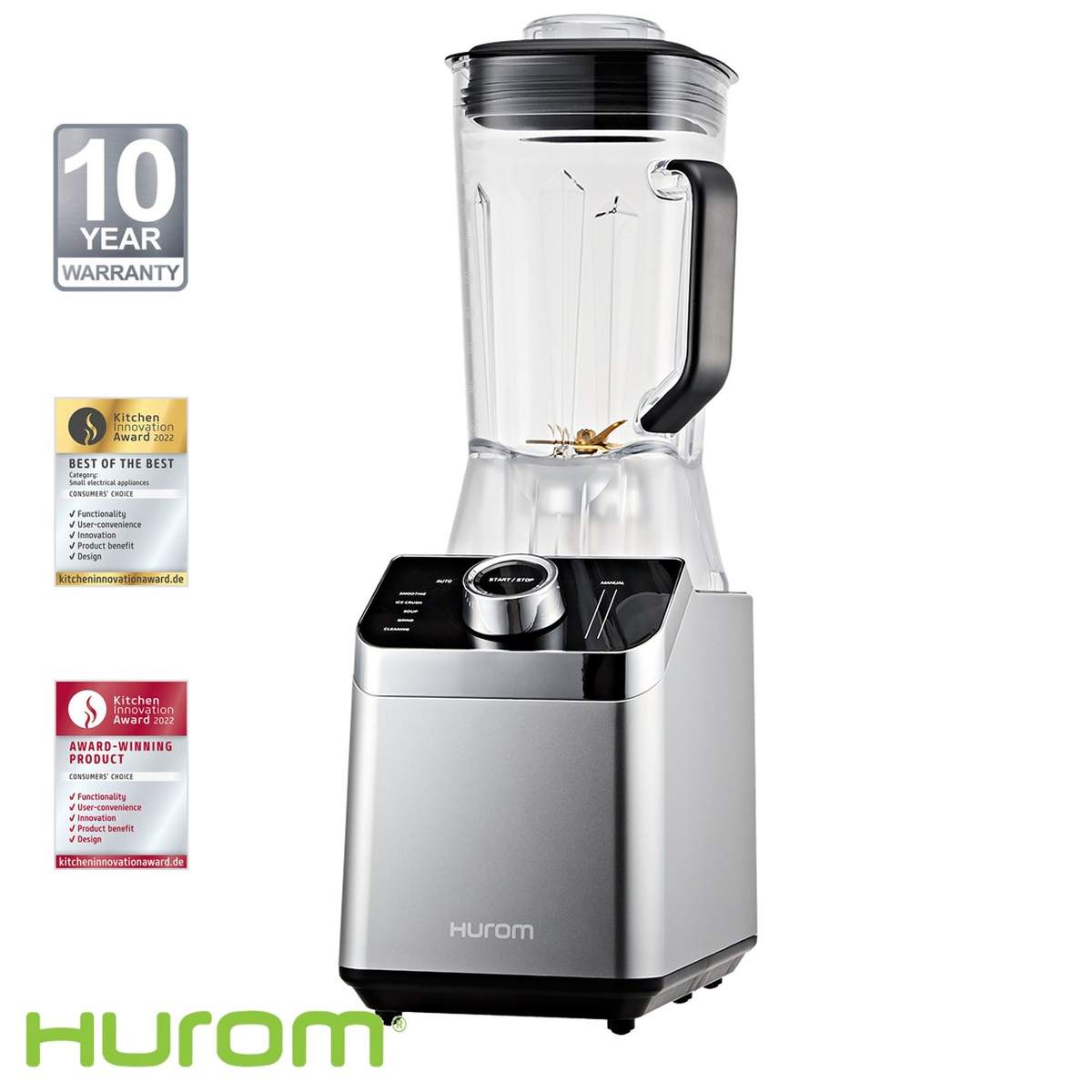 Estrattore e frullatore Hurom M100 multifunzione 2 in 1 M-100 - immagine 4