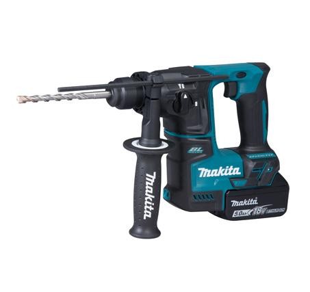 MAKITA TASSELLATORE 18V 5.0AH mod. DHR171RTJ NUOVO COMPLETO IN VALIGETTA - immagine 3