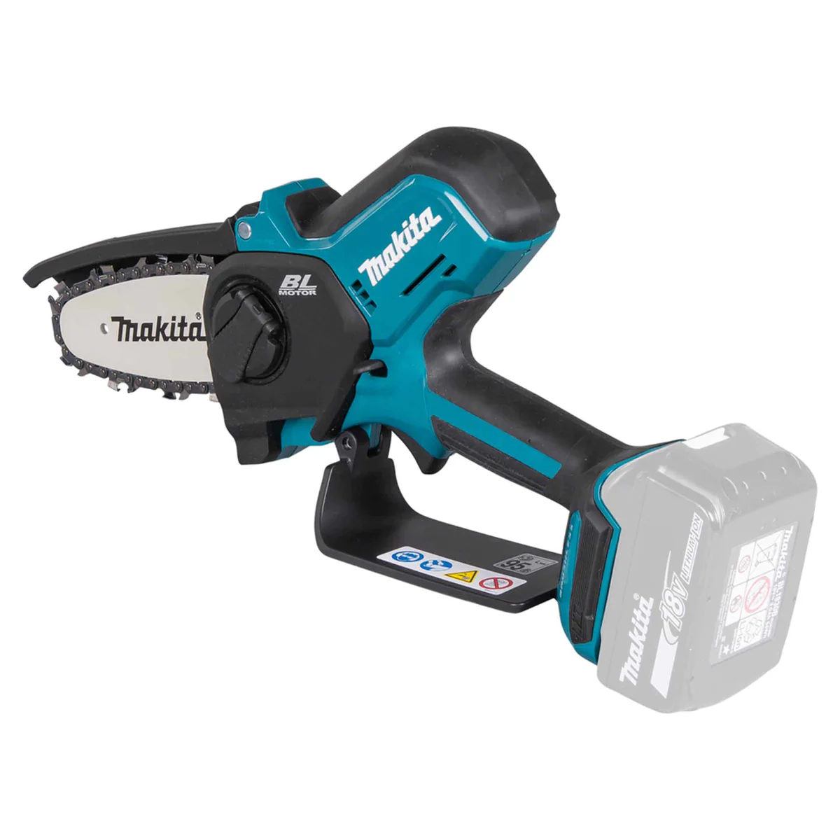 Makita DUC101ZJ POTATORE MOTOSEGA 18V 10 CM 2 BATTERIE 5.0AH E CARICATORE - immagine 4
