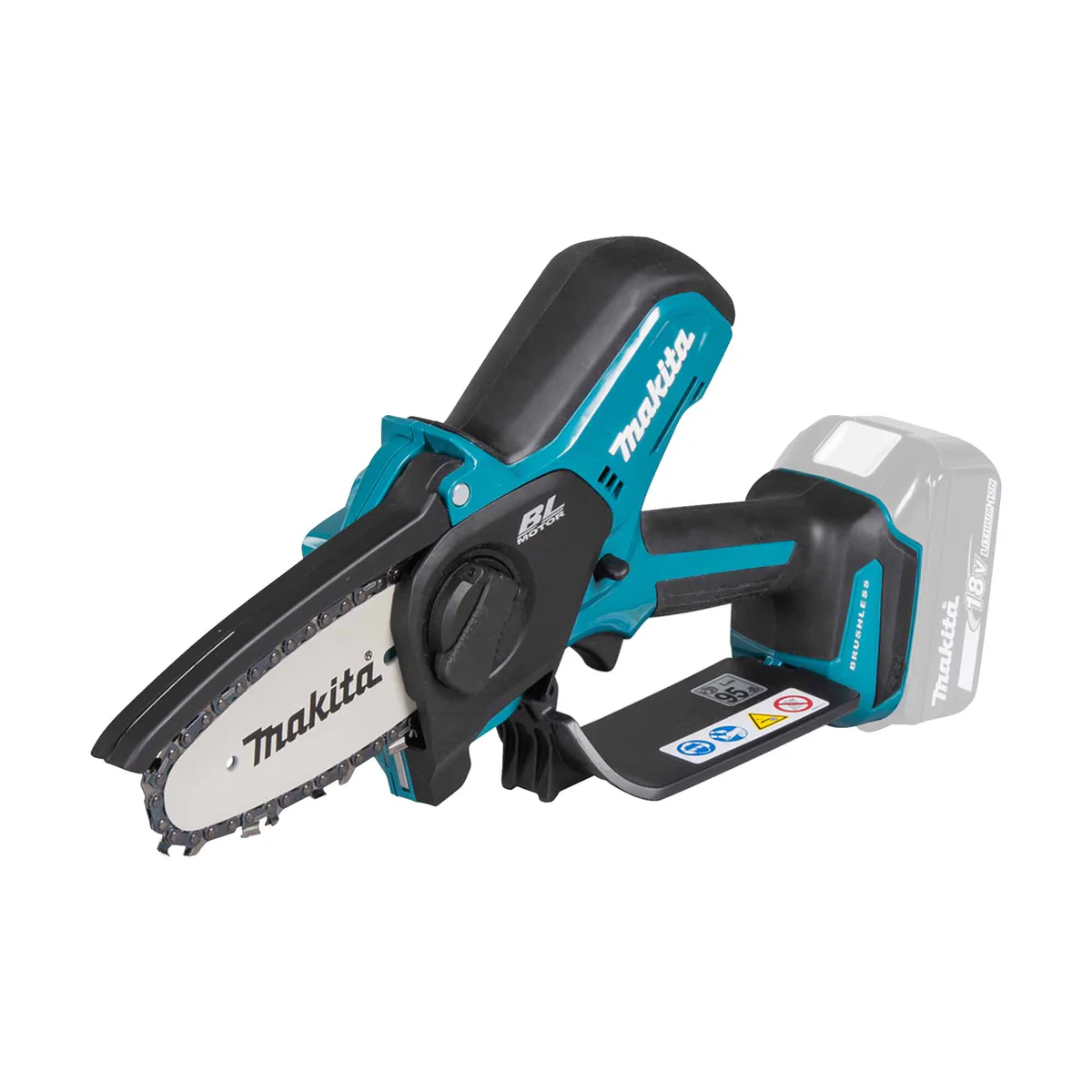 Makita DUC101ZJ POTATORE MOTOSEGA 18V 10 CM 2 BATTERIE 5.0AH E CARICATORE - immagine 3