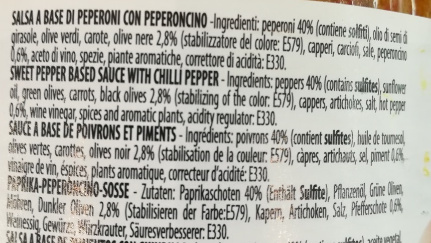 Salsa Rossa Piccante DEGA 980gr - immagine 3