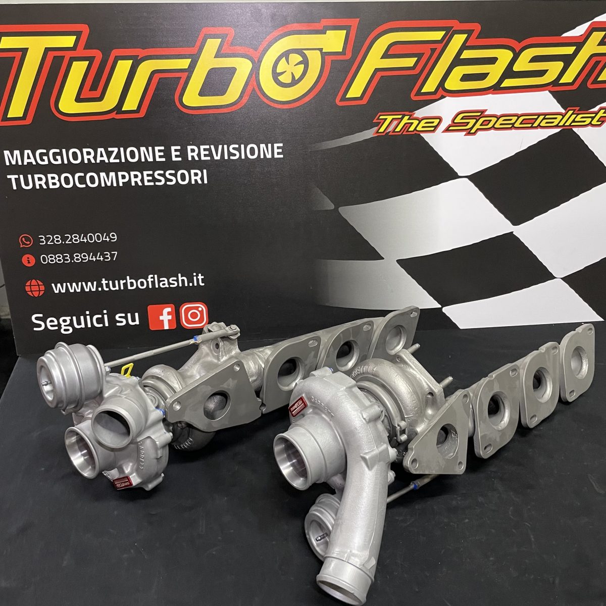 TFS800 turbine maggiorate per AMG 5.5cc da 525cv, 557cv, 571cv, 584cv - immagine 5