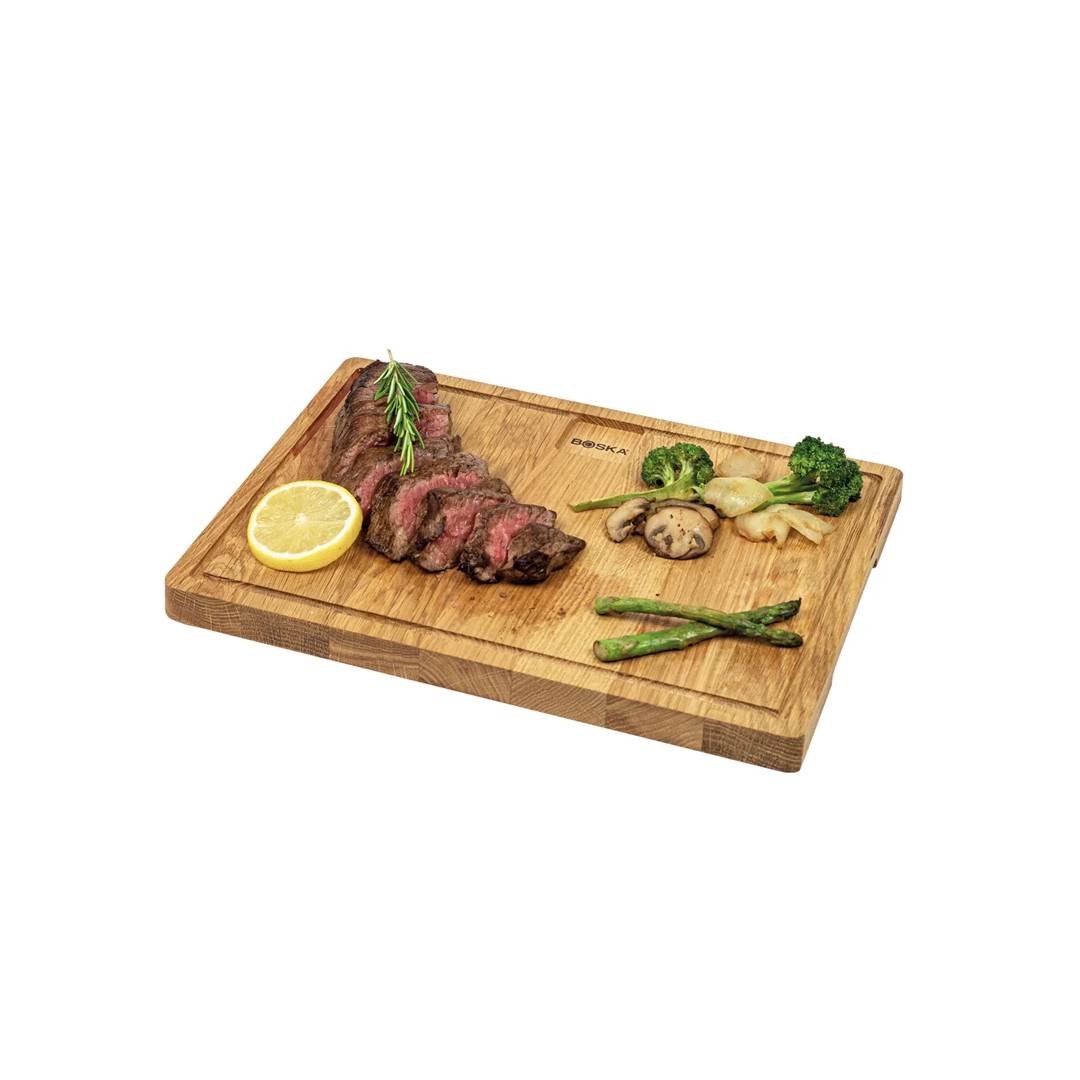 Tagliere da Portata Rettangolare con Scanalatura “Friends” Boska – cm 33x23x2,2 - immagine 4