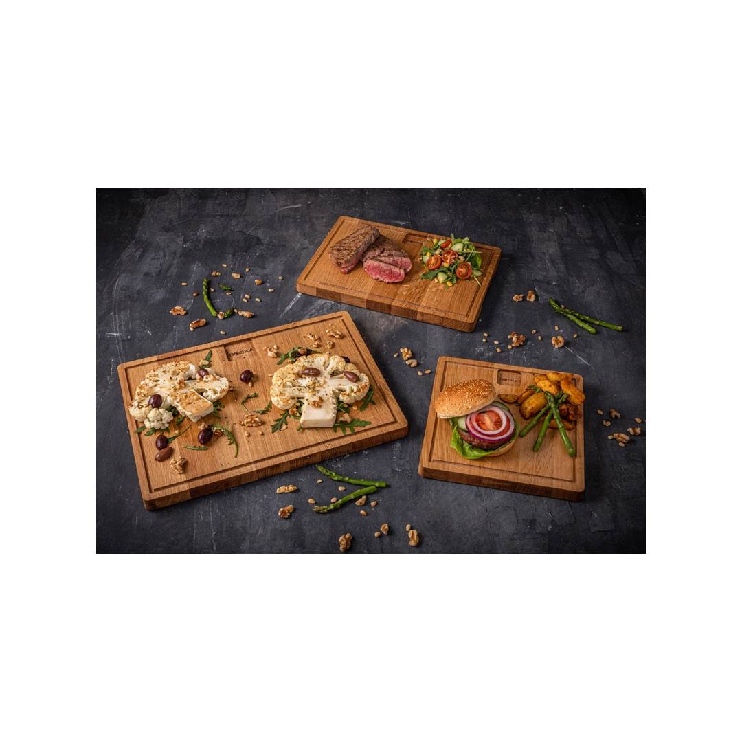 Tagliere da Portata Rettangolare con Scanalatura “Friends” Boska – cm 33x23x2,2 - immagine 5