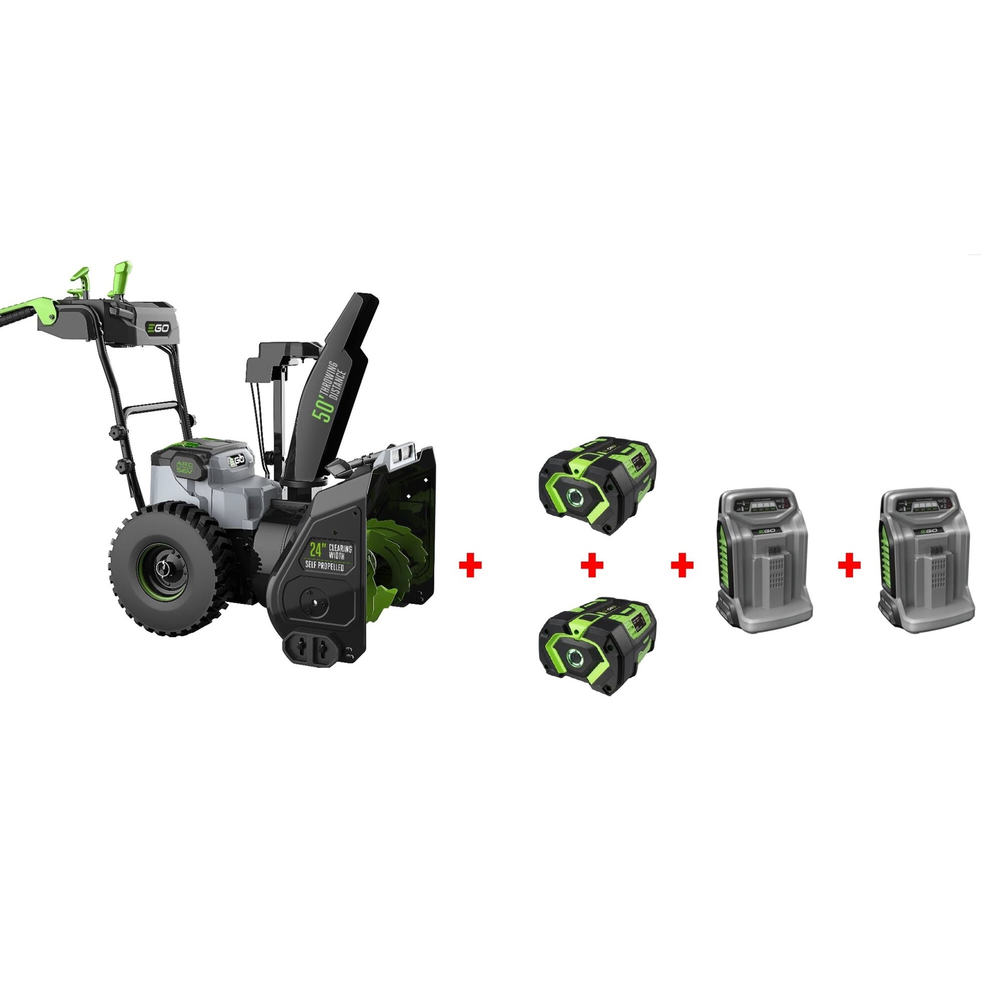 Ego power SPAZZANEVE SNT2400E-K2753 A BATTERIA COMPLETO - immagine 3