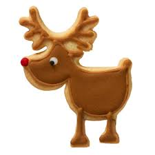 Taglia Biscotto in acciaio inox – Rudolph la Renna piccola cm 9 - immagine 4