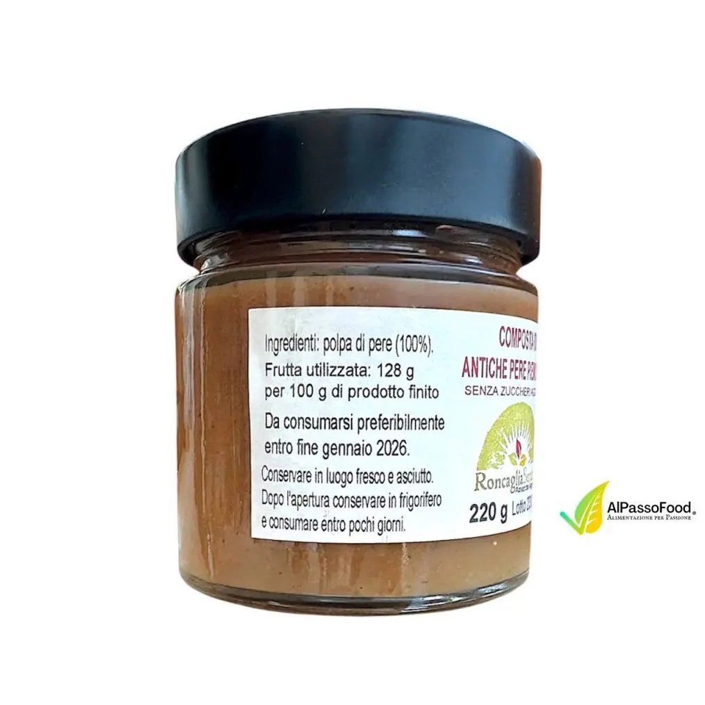 Composta di Antiche Pere Piemontesi 220g - immagine 5
