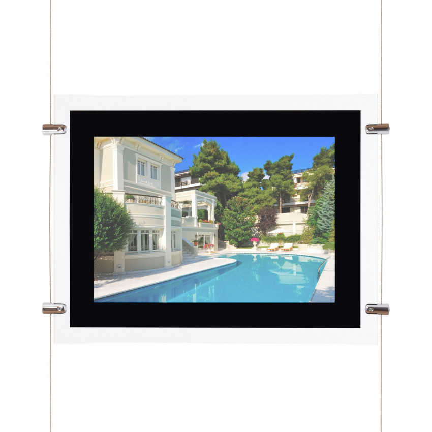 Cartelli espositori da vetrina Luce Led Formato A3 - immagine 5