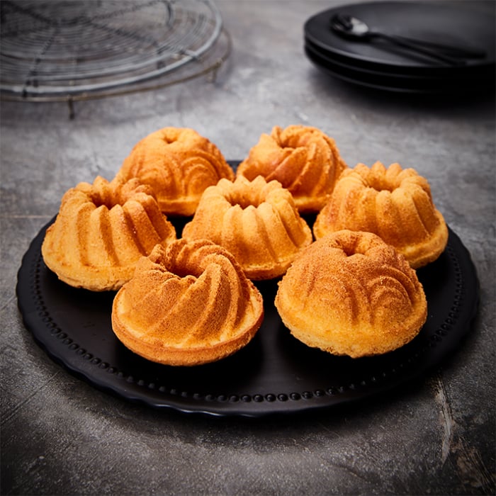 Stampo Mini Tortini “Contoura Violet” Birkmann – 12 Tortini Ø 8 cm - immagine 3