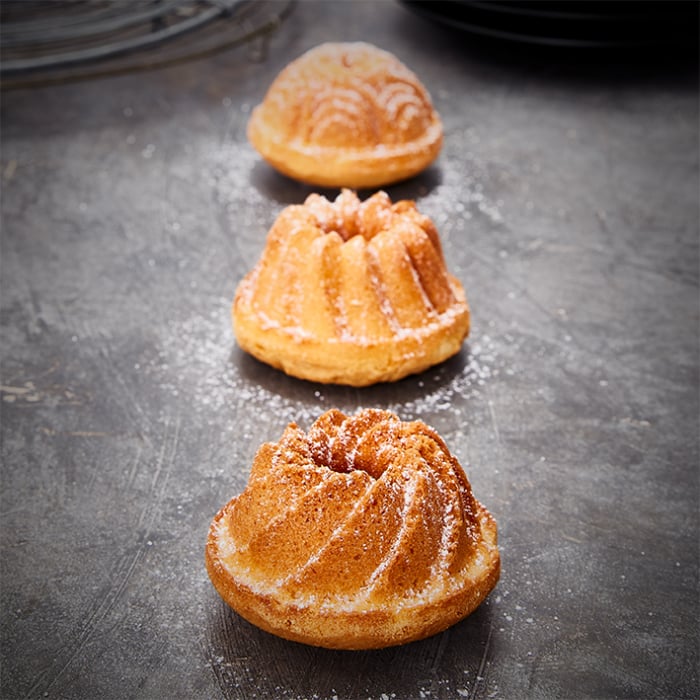 Stampo Mini Tortini “Contoura Violet” Birkmann – 12 Tortini Ø 8 cm - immagine 7