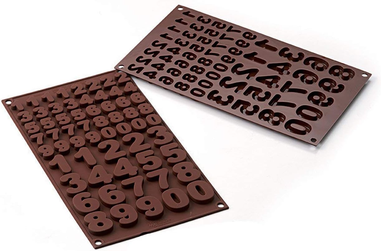 Stampo per Cioccolatini “Choco Numbers” – Silikomart - immagine 3