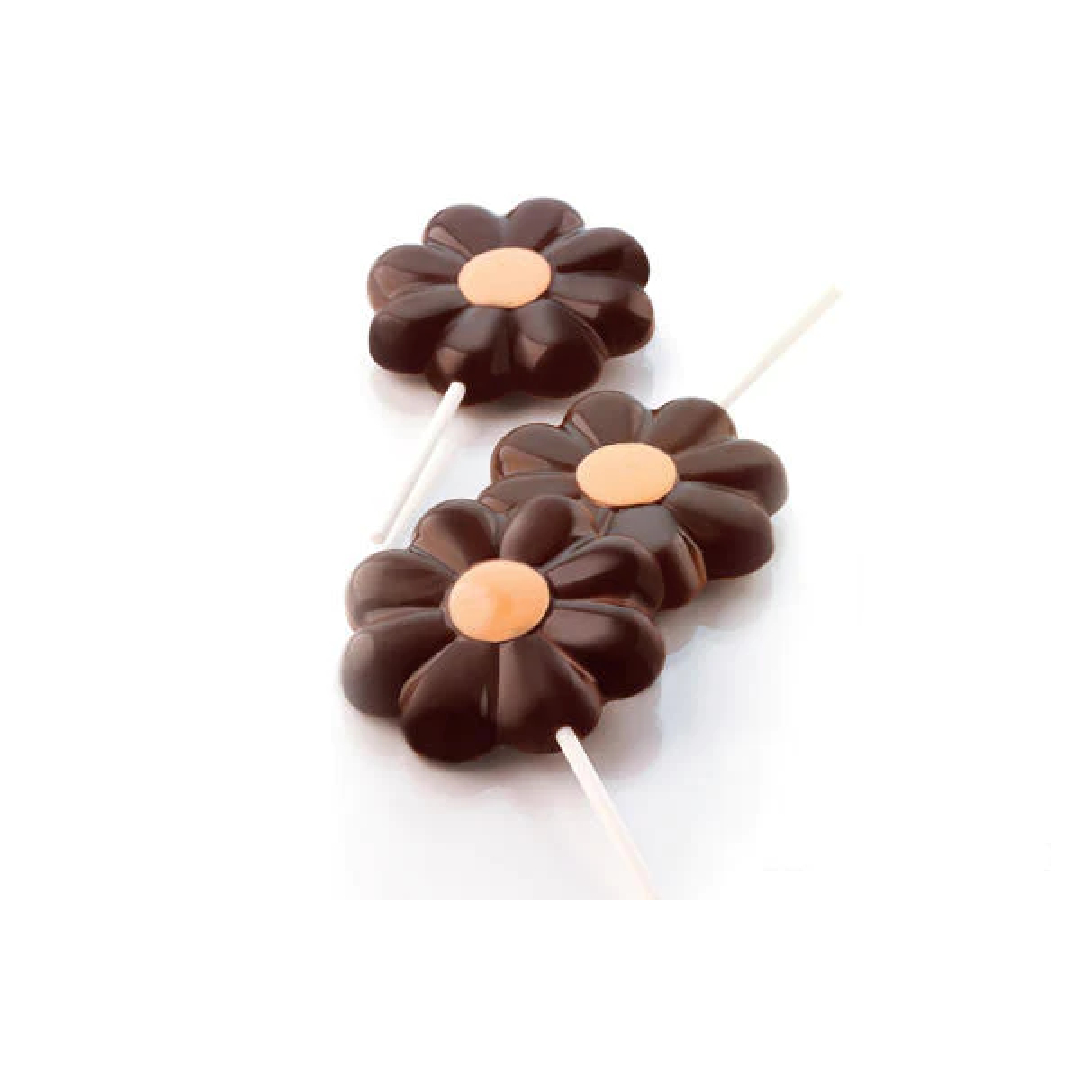 Stampo in silicone Lolly Pop “Daisy Pop” – Dolcetti sullo Stecco Wonder Cake - immagine 3