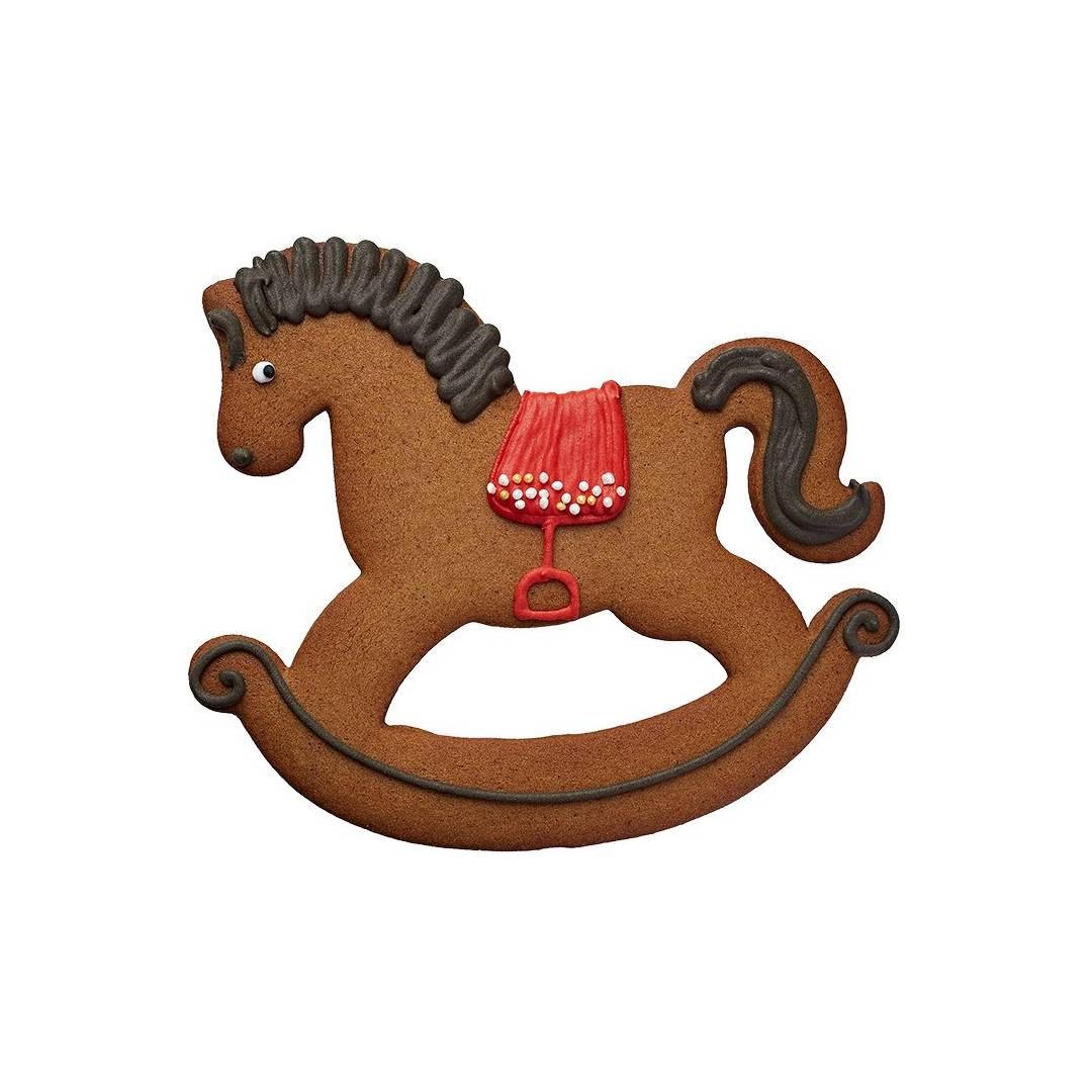 Taglia Biscotto in acciaio inox – Cavallo a Dondolo piccolo - immagine 3